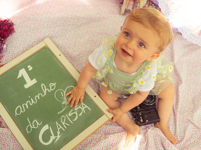 1º aninho de 1º aninho da Clarissa