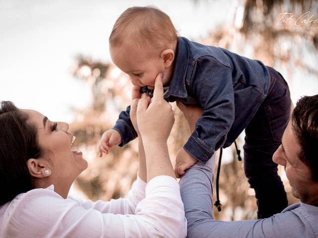 Família de Sessão externa - Thiago 1 aninho