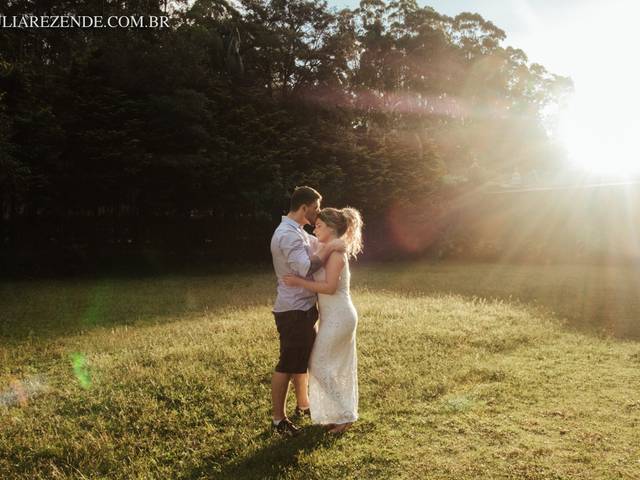 Dia de Daiane e Fernando - Ensaio fotografico