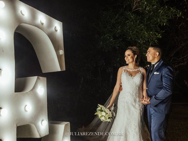Noite de Tamara e Adriano: Casamento em uma linda Noite na Serra da Cantareira