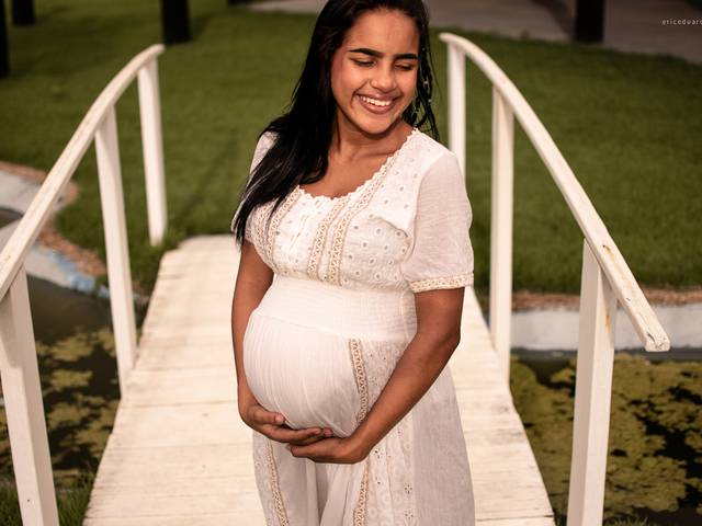 Ensaio gestante de Leandra | Ensaio gestante