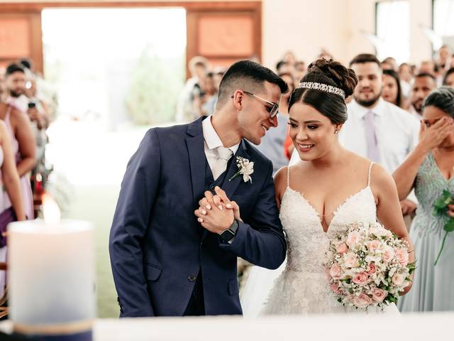 CASAMENTO de MARIA HELENA E THARCÍSIO