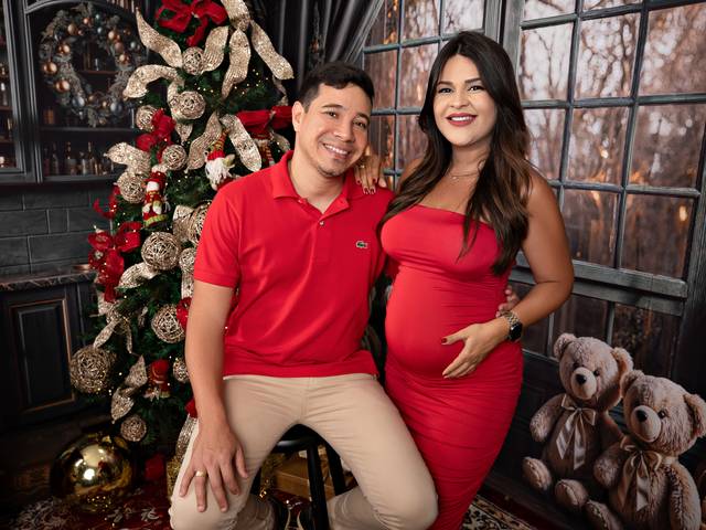 Gestantes de Ensaio de Natal/Gestante - Luana 