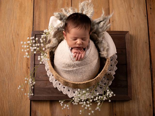 Newborn de Ensaio Newborn João Vitor
