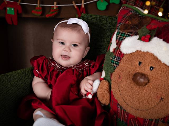 Kids de Ensaio de Natal - Larissa