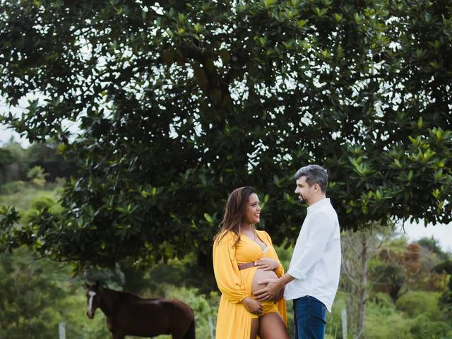 Ensaio Gestante de Mariana