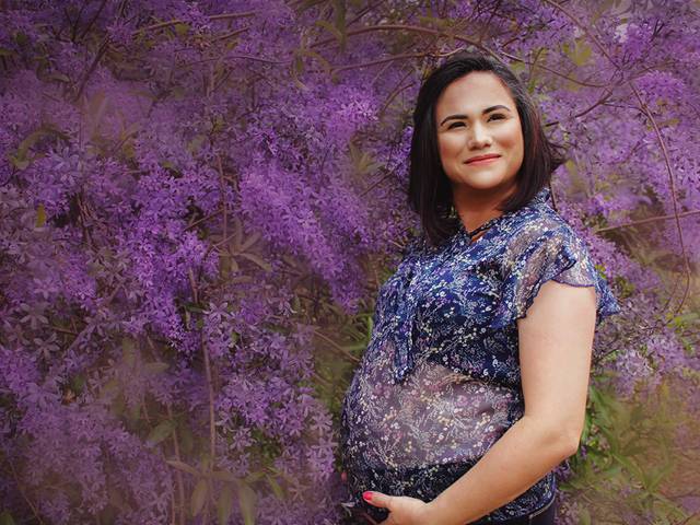 Gestante de ENSAIO LUCIANA, A ESPERA DO MIGUEL