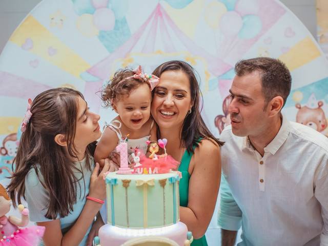 Aniversario de Julia - 1 aninho