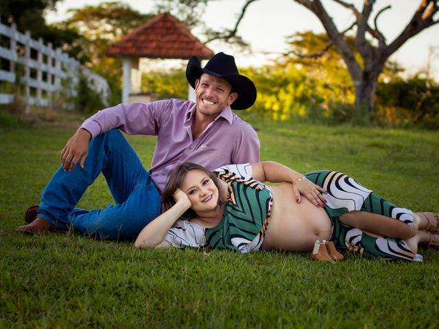 Gestante de Edna e Eder à espera de Joaquim