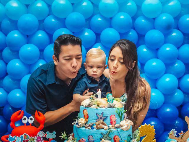 Aniversario de Gael completou 1 aninho