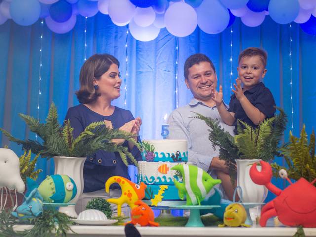 Aniversario de Alexandre festejou seus 5 anos