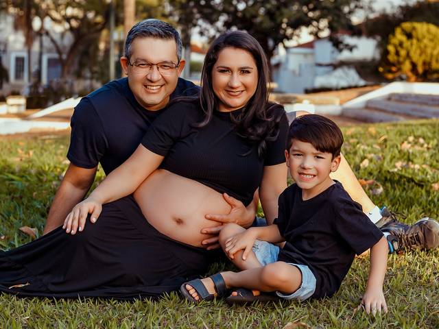 Gestante de Seja Bem Vinda Helena