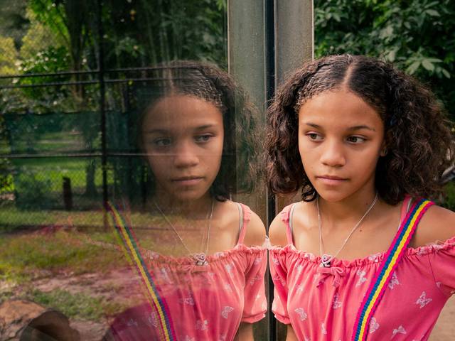 ensaio adolescente feminino de Flamingo Park - Nara