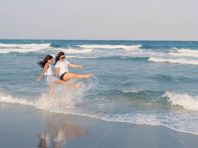 Ensaio de Familia de Ensaio de familia na Praia