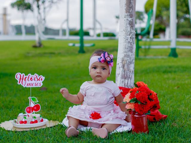 Mesversario  de Heloísa 7 Meses