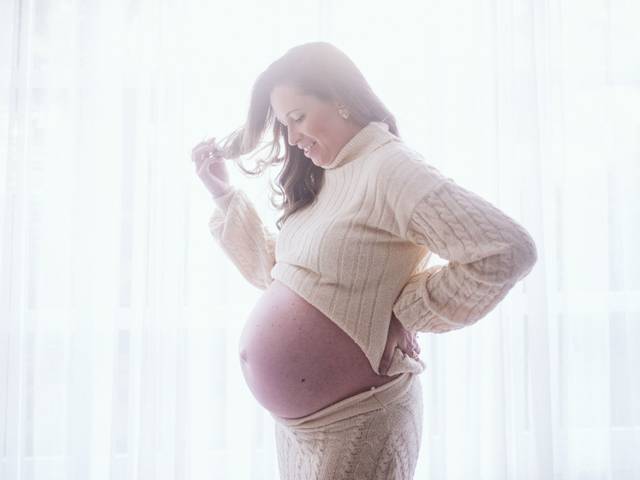 Gestante de À espera de Antonia