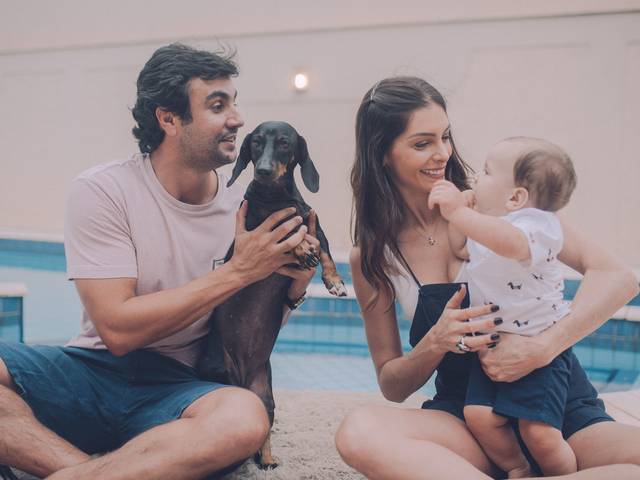 Ensaios de Família de Thais + Diogo + Bento