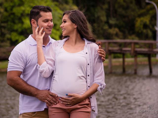 Gestante de Ensaio gestante | Erika & Willian 