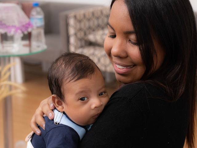 Batizado de Apresentação do Lincoln na Igreja
