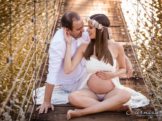 ENSAIO Gestante de A Espera de Maria