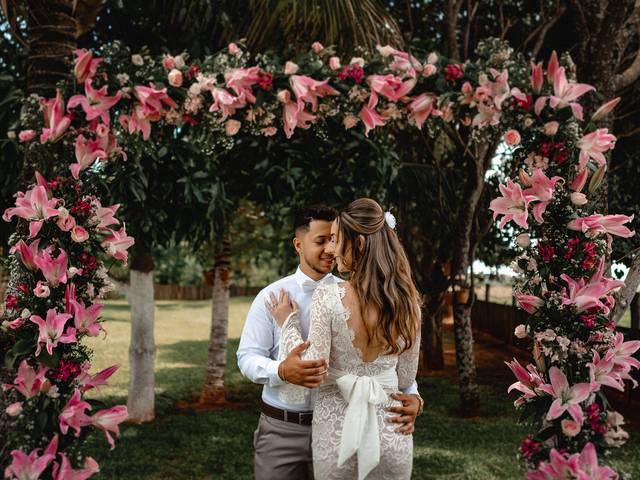 CASAMENTOS de Casamento Civil  NAT e VICTOR Mini Wedding 