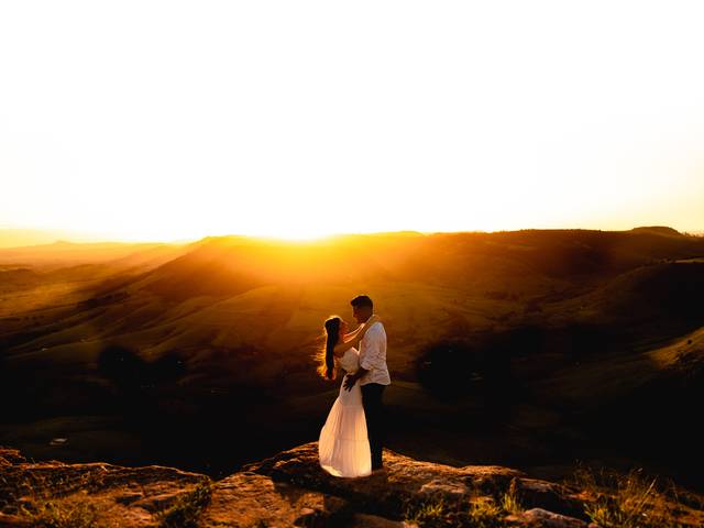 ENSAIO Pré Casamento de Pré-Wedding Morro do Gavião - CAROL e LUCAS