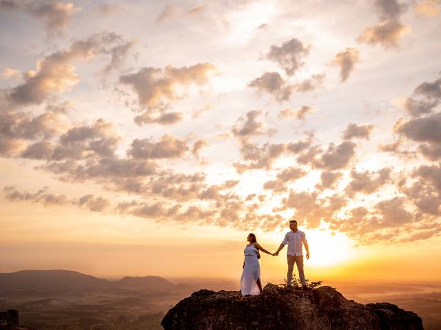 ENSAIO Pré Casamento de Pré-Wedding Gigante Adormecido - FLÁVIA E MIGUEL