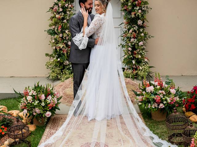 CASAMENTOS de Casamento Chácara Santa Felicidade - FERNANDA E RODRIGO