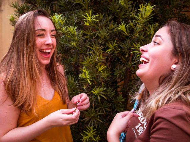 Ensaios de Ensaio de  melhores amigas Malu e Pri!