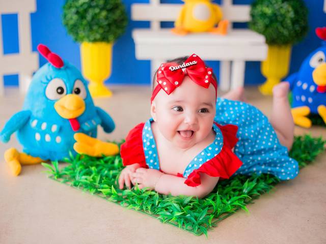 Acompanhamento Mensal de Dandara Lis - 5 meses