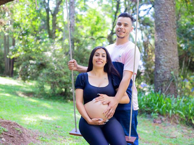 Gestante de Yasmin + Josué = Valentina Heloísa