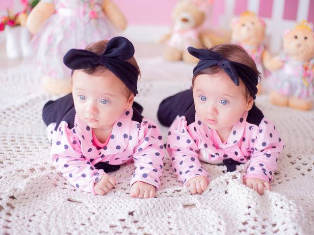 Acompanhamento Mensal de Heloísa & Helena - 6 meses