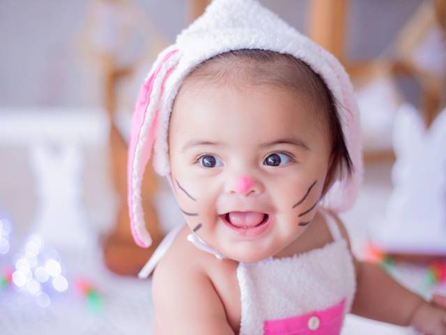 Páscoa 2023 de Beatriz - 7 meses