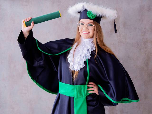 Formatura de Kalintya - Tec. em Segurança do Trabalho