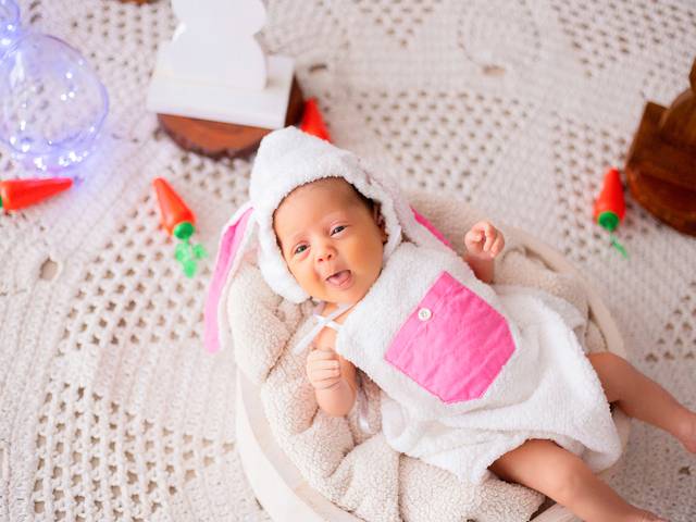 Páscoa 2023 de Maria Alice - 1 mês