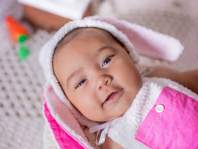 Páscoa 2023 de Lavínia - 2 meses