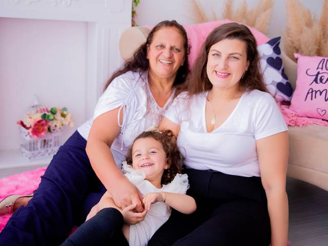 Dia das Mães 2023 de Kelly; Alice e vovó