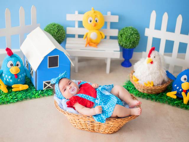 Acompanhamento Mensal de Louise - 5 meses