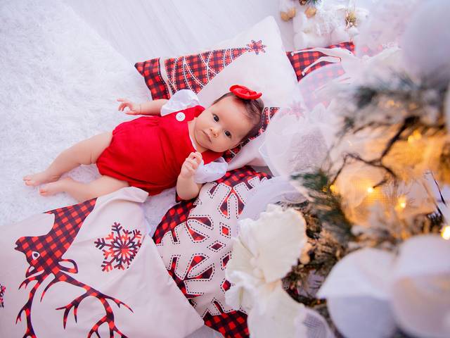 Natal 2023 de Clara - 2 meses