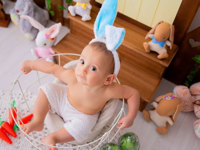 Páscoa 2024 de Davi - 7 meses