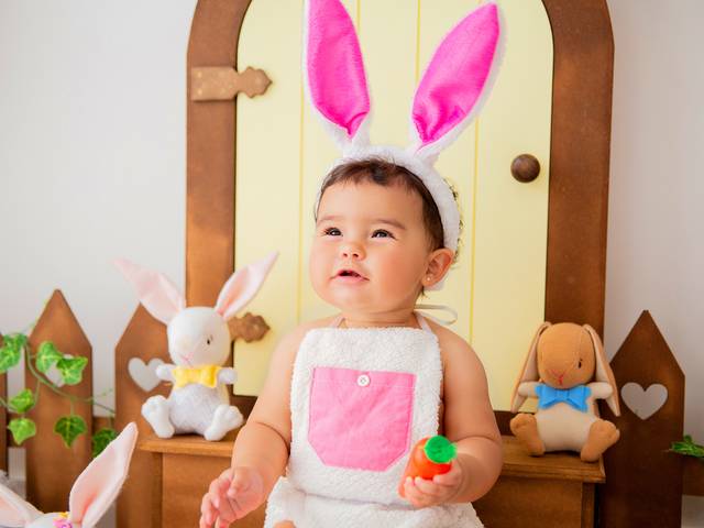 Páscoa 2024 de Louise - 9 meses