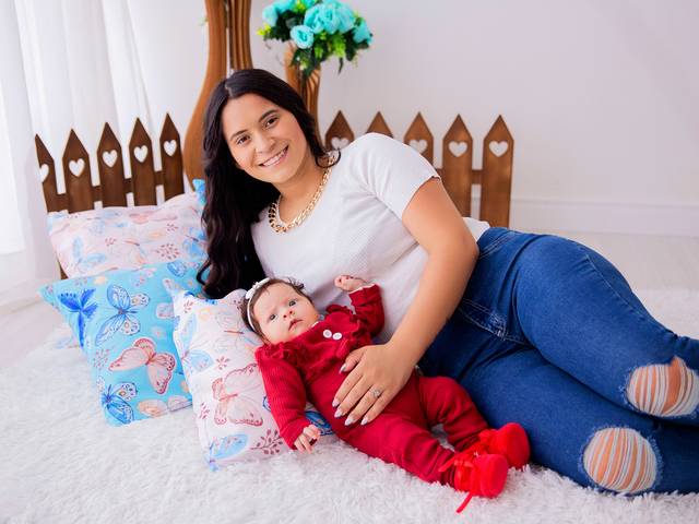 Dia das Mães 2024 de Sophia; Erika e Vovó