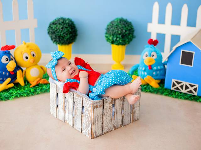 Acompanhamento Mensal de Maitê - 4 meses