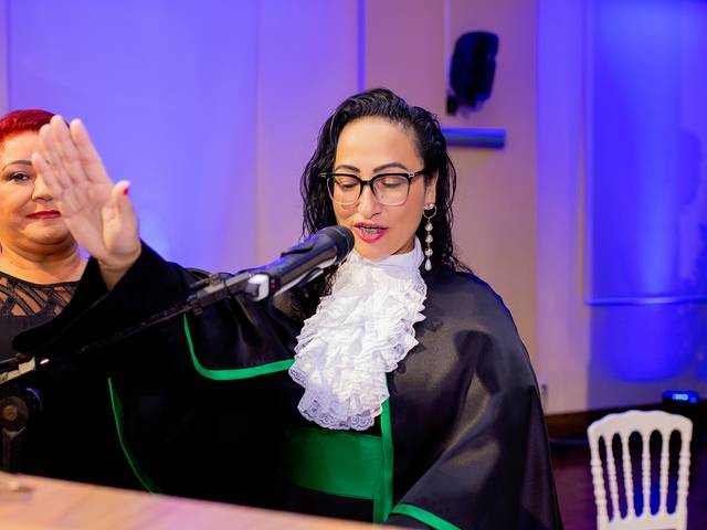 Formatura de Andréa - Serviço Social