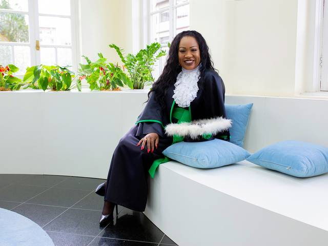 Formatura de Silvania - Serviço Social