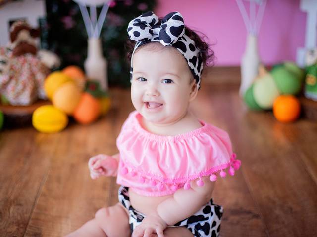 Acompanhamento Mensal de Isabella - 8 meses