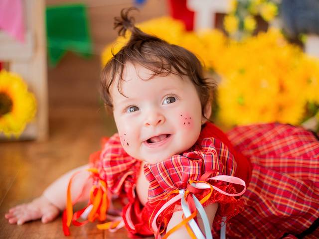 Acompanhamento Mensal de Sophia - 5 meses