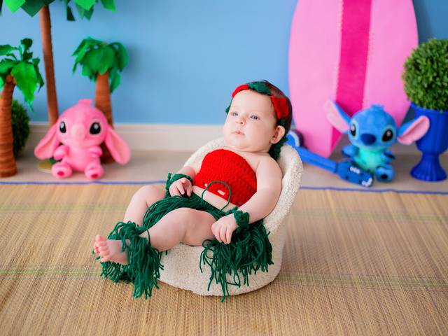 Acompanhamento Mensal de Tainá - 2 meses