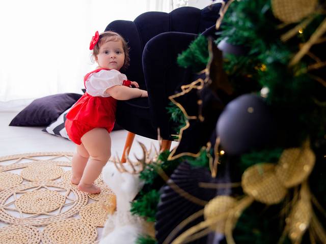 Natal 2024 de Sophia - 10 meses