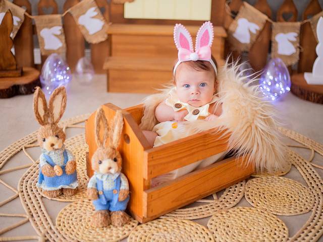 Páscoa 2025 de Cecília - 3 meses